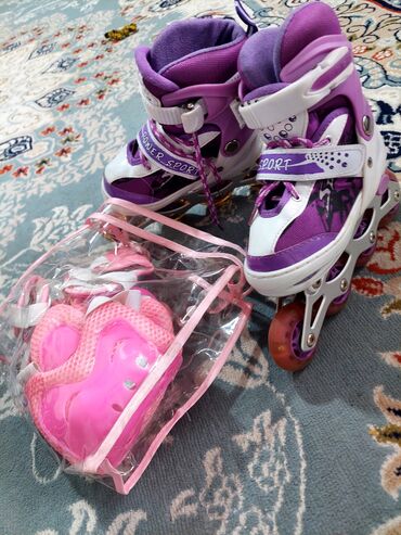 ботсы ролики: Детские раздвижные роликовые коньки + комплект защиты одевала 2.3 раза