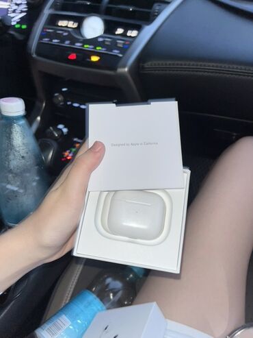 оригиналые наушниках айфона: Вакуумдук, Apple, Колдонулган, Электр зымсыз (Bluetooth), Классикалык
