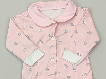 sweterek różowy dla dziewczynki: Kardigan, Wcześniak, stan - Zadowalający