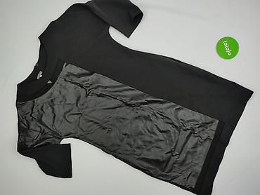 sukienka czarna basic: Sukienka damska, rozmiar XL — 2
