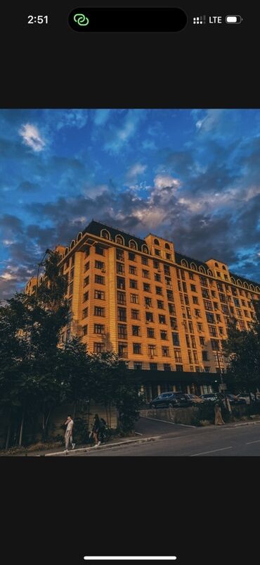 1 комн квартира продаю: 1 бөлмө, 43 кв. м, Элитка, 10 кабат, Евроремонт