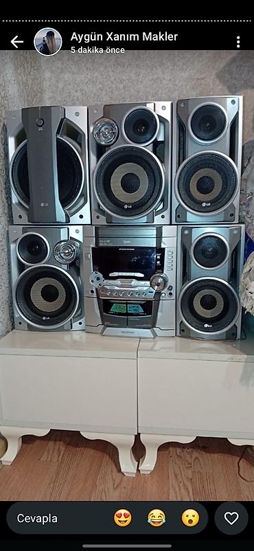 irşad iphone 13: LG ev audio sistemi – çoxhissəli Hi‑Fi mini sistem Xüsusiyyətlər: - — 3