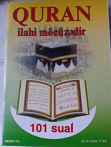 quran kitabi satilir: Quran kiril elifbasıyla 10 m ve dini kitablar her biri 5 m xezine — 2