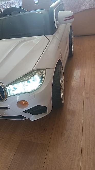 Детские электрокары: Uşaq üçün avtomobil – BMW üslublu, nömrə HJ-1588, arxa hissədə “X5 M” — 4