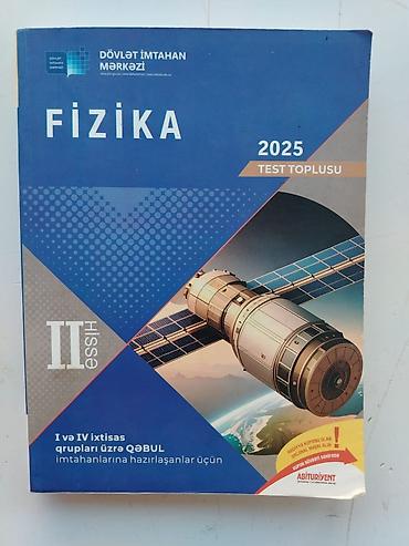 manat az: Məhsul: “Fizika – Test Toplusu 2025”, II hissə - Nəşriyyat: Dövlət — 1
