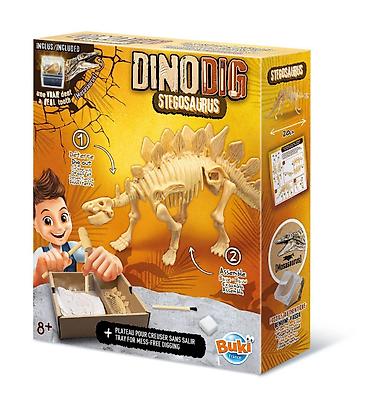 set za prvi razred: Buki Dino iskopina Stegosaurus – zabavna i edukativna avantura za male — 1