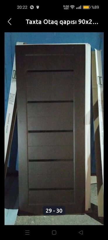 Otaq qapıları: Yeni Otaq qapısı 90x205 sm Zamok və çərçivə ilə, Ödənişli quraşdırma, Pulsuz çatdırılma, Ödənişli çatdırılma, Rayonlara çatdırılma -da lalafo.az — 15 Otaq qapıları: Yeni Otaq qapısı 90x205 sm Zamok və çərçivə ilə, Ödənişli quraşdırma, Pulsuz çatdırılma, Ödənişli çatdırılma, Rayonlara çatdırılma — 15