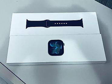apple watch 1: Apple Watch Series 11, 46 mm, Space Gray (Model A3337) yeni bağlı qutu — 1