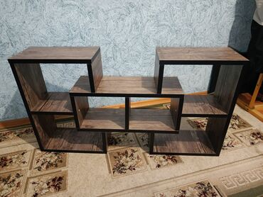 Ofis dəst mebeli: Ofis mebel dəsti – kompüter masası, dolab, iş masası, çay masası — 11