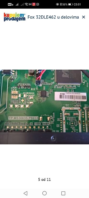 Matične ploče: Fox 32DLE462 – delovi - Originalni delovi za LED TV Fox model — 6