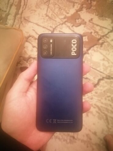 tecili telefon satan: Poco M3, 64 GB, rəng - Göy