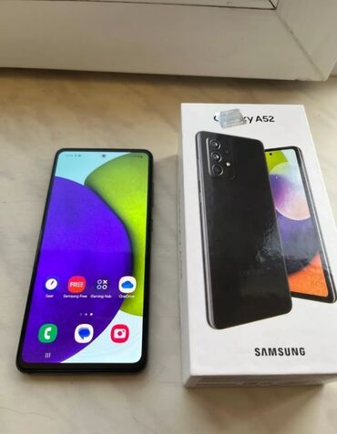 Samsung Galaxy A52s, 128 GB, rəng - Qara, Barmaq izi