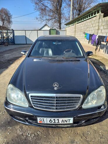 бу рейлинги: Mercedes-Benz 220: 2003 г., 5 л, Автомат, Бензин, Седан