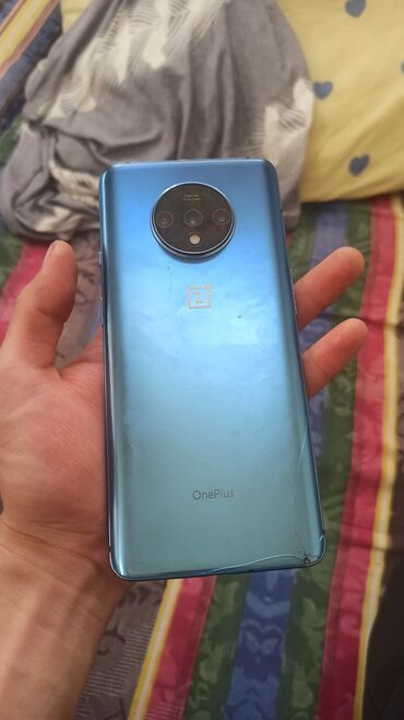 сотовые телефоны б у: OnePlus 7 Pro 5G, Колдонулган, 256 ГБ, түсү - Көгүлтүр, 2 SIM