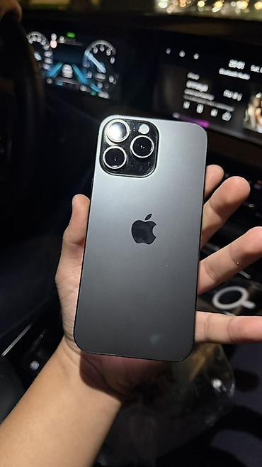 IPhone 16 Pro Max, Б/у, 256 ГБ, Black Titanium, Чехол, 89 %