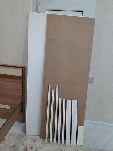 rezapal nedir: Taxta çarpayı karkası və başlıq dəsti - Material: taxta/LDF panellər — 3