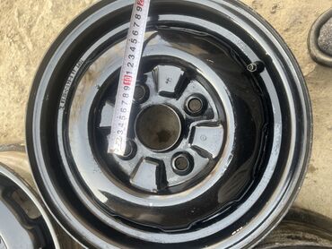 Диски: Железные Диски R 13 Комплект, отверстий - 4, Б/у — 9