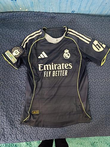 Futbolka, Adidas, S, rəng - Qara