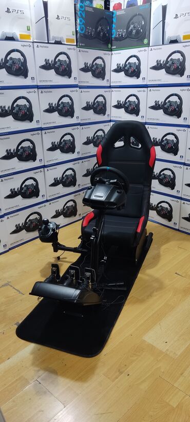 logitech g300s: Logitech g29, g920 modelləri üçün uyğun olan racing simulator seat