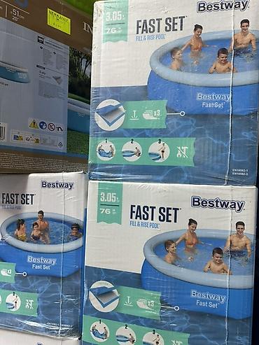 Надувные каркасные бассейны Fast Set / Easy Set для дачи и двора