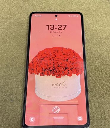 Samsung: Samsung Galaxy A52, 128 GB, rəng - Ağ, Barmaq izi, İki sim kartlı, Face ID
