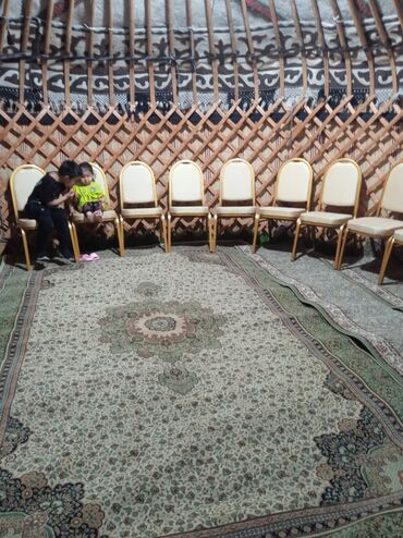 Аренда юрт: Аренда юрты, Каркас Деревянный, 85 баш, С полом, Самовар, Стол — 3