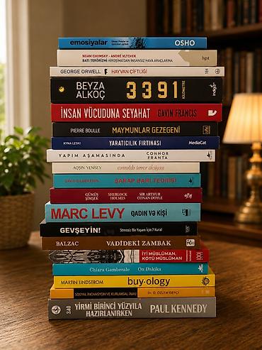 Книги и журналы: 2 Azndən başlayan qiymətlər Məhsul: Qarışıq kitab dəsti – bədii — 4