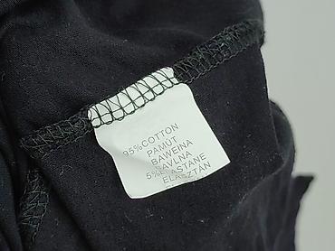 czarne dresy: T-shirt damski, rozmiar M — 4