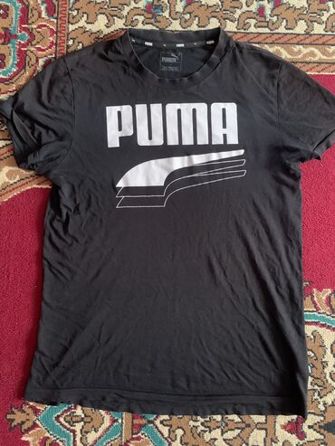 puma футболка: Футболка L (EU 40), цвет - Черный