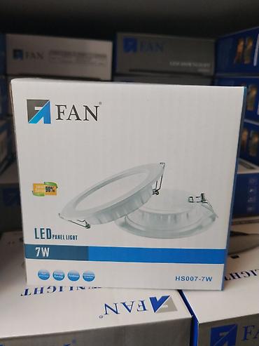 Освещение: Встраиваемый светодиодный светильник FAN LED Panel Light HS007-7W — 1