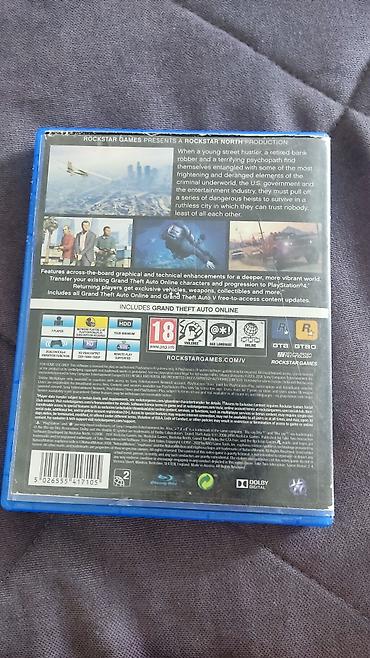 Məhsul: Grand Theft Auto V (GTA V) – PS4 disk versiyası lalafo.az -da Məhsul: Grand Theft Auto V (GTA V) – PS4 disk versiyası