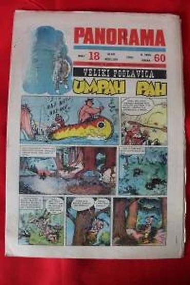 Knjige: STRIP REVIJA PANORAMA 5, 6, 8-13, 15, 17-21 (1965-66) | Strip revija — 22