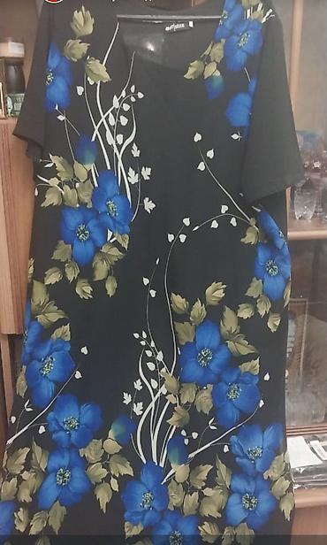 böyük bədən geyim: Gündəlik don, Midi, 3XL — 1