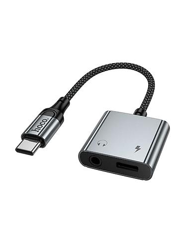 Вокальные микрофоны: Переходник для наушников Type-C на 3.5mm Jack + Type-C для зарядки — 4