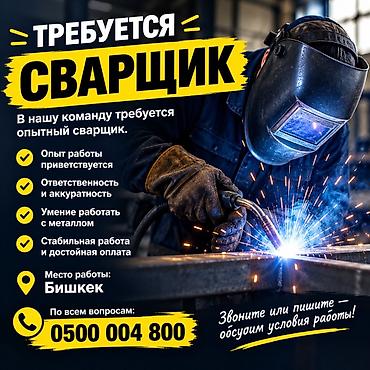 Талап кылынат Ширетүүчү, Төлөм: Жума сайын, Тажрыйбасыз