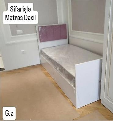 Sifarişlə hazırlanır – Matras daxildir. • Təknəfərlik müasir dizaynlı