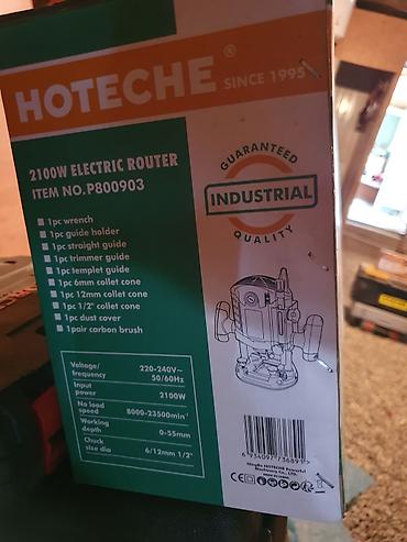 мебельный шаблон: Фрезер электрический Hoteche P800903, 2100 Вт Основные — 2
