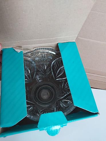 Qab-qacaq və mətbəx ləvazimatları: Şüşə konfet qabı – GLASSFORM ABKA “Candy Box” - Material: qalın — 3