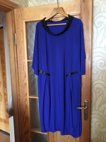 женское платье с воланом: Вечернее платье, XL (EU 42)