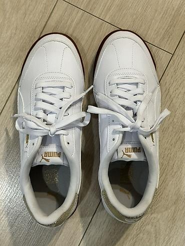 converse all star: Кроссовки, 37, Puma, Новый, цвет - Белый, Самовывоз, Платная доставка — 2