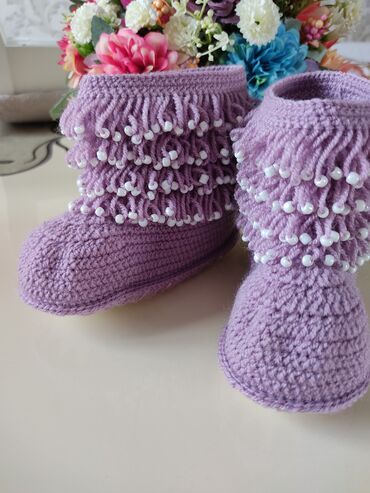 Детская обувь: Детские домашние сапожки, размер любой — 9
