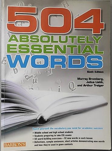 solid 504: Məhsul: 504 Absolutely Essential Words (Sixth Edition) – Barron’s — 1