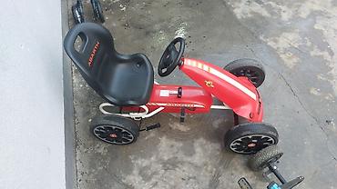 Dečiji električni automobili: Dečiji pedali go-kartovi – 2 modela - Model 1: Crveni „Abarth” — 7