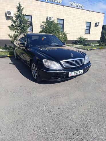 цельнометаллический спринтер: Mercedes-Benz S-Class: 2000 г., 5 л, Автоматтык, Газ, Седан