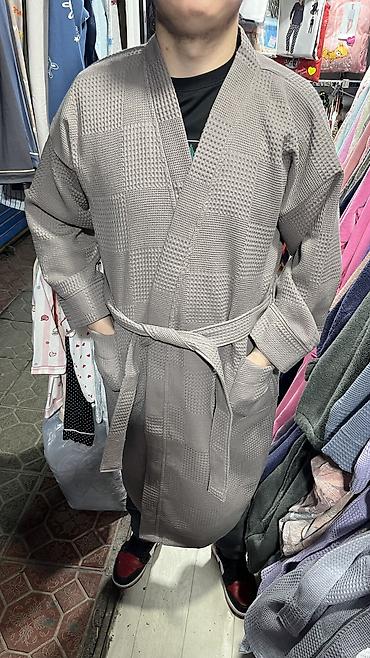 Домашние костюмы: Мужской банный халат ✨ 💯 хлопок | M L XL 2XL 3XL 4XL 0-2500 сом — 20