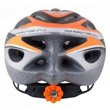 shimano technium najlon: KACIGA FORCE HAL, CRNO-ORANGE-BELA, L/XL | 19 rupa, sadrži beli i — 8