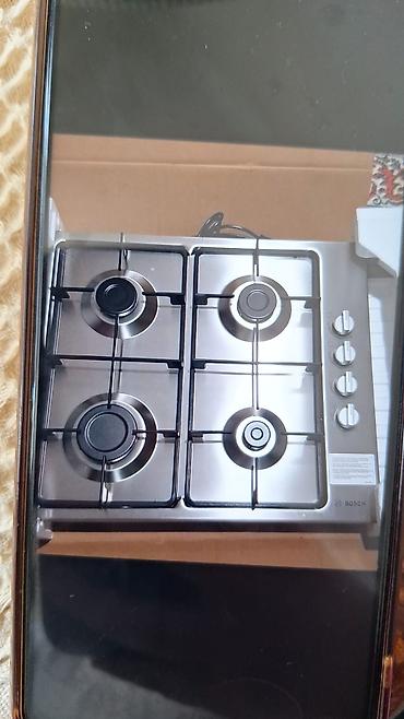 metbex soba: Bosch qazlı ankastre plitə - 4 ocaq gözü: 1 böyük, 2 orta, 1 kiçik — 3