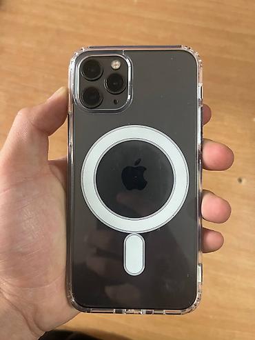 Apple iPhone: IPhone 11 Pro, Б/у, 64 ГБ, Space Gray, Чехол, 72 % — 9