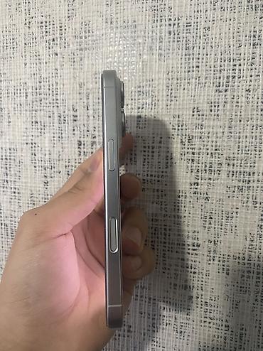 Apple iPhone: IPhone 16 Pro, Б/у, 256 ГБ, White Titanium, 100 % — 2