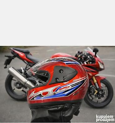 "prodajamotora.rs" motocikli: Kaciga za motor, sa zaštitnom folijom na viziru. Modernog sportskog — 3